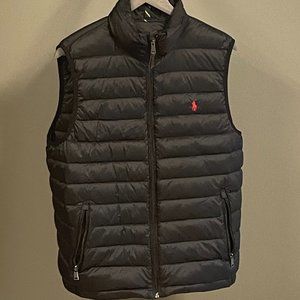 Polo Ralph Lauren Men's Puffer Vest in Black
